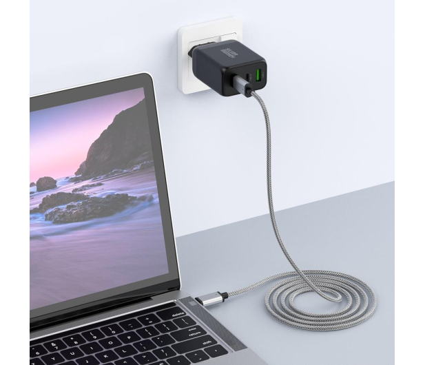 SILVER MONKEY GaN 65W USB-C PD USB 3.0 QC B - 1097680 - zdjęcie 6